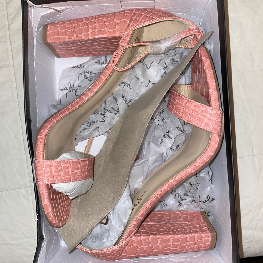Lulus dusty rose heels new